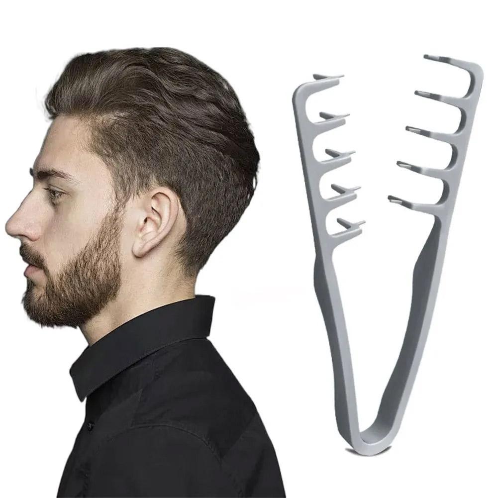 Men'S Grooming Hairstyles - مشط تصفيف الشعر ذو الأسنان الواسعة،