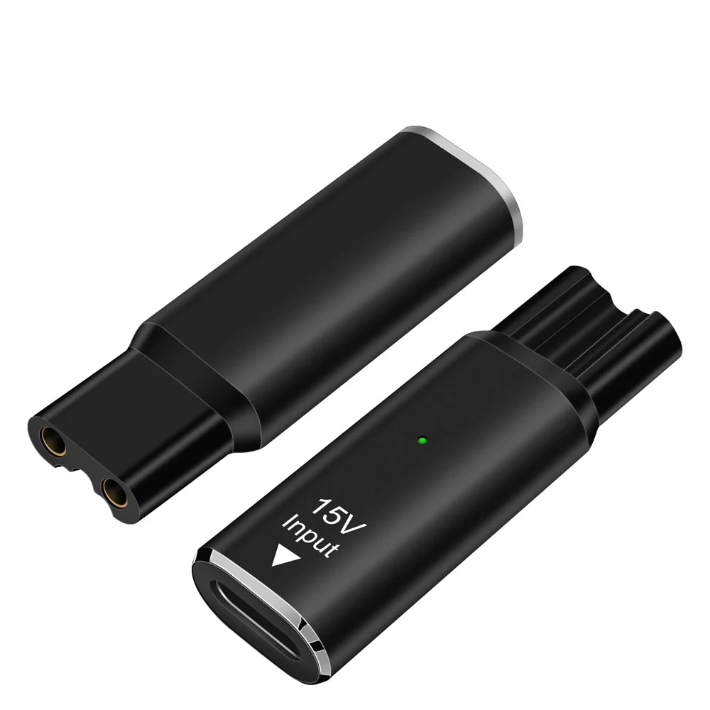 Beard Trimmer - محول شاحن ماكينة الحلاقة 15 فولت،