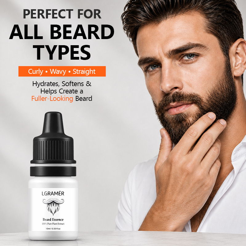Beard Oil - سيروم نمو اللحية للرجال لتغذية بصيلات