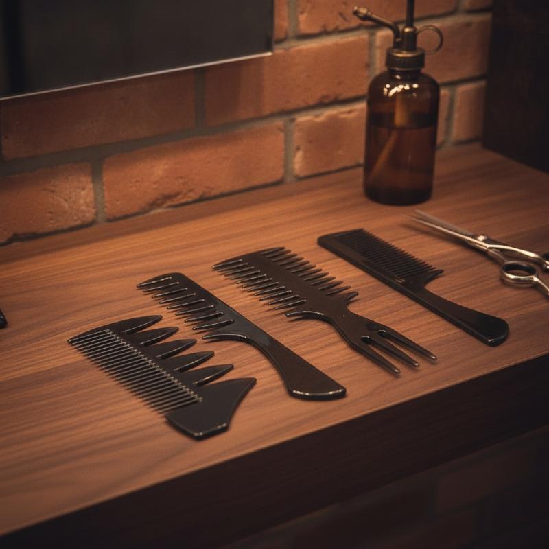 Men'S Grooming Hairstyles - مجموعة جديدة من أمشاط تصفيف الشعر