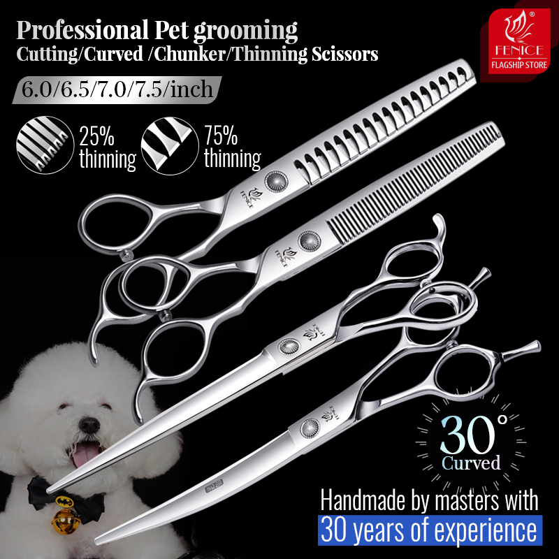 Grooming Scissors - Fenice 6 // 6.5/7/7.5 بوصة المهنية
