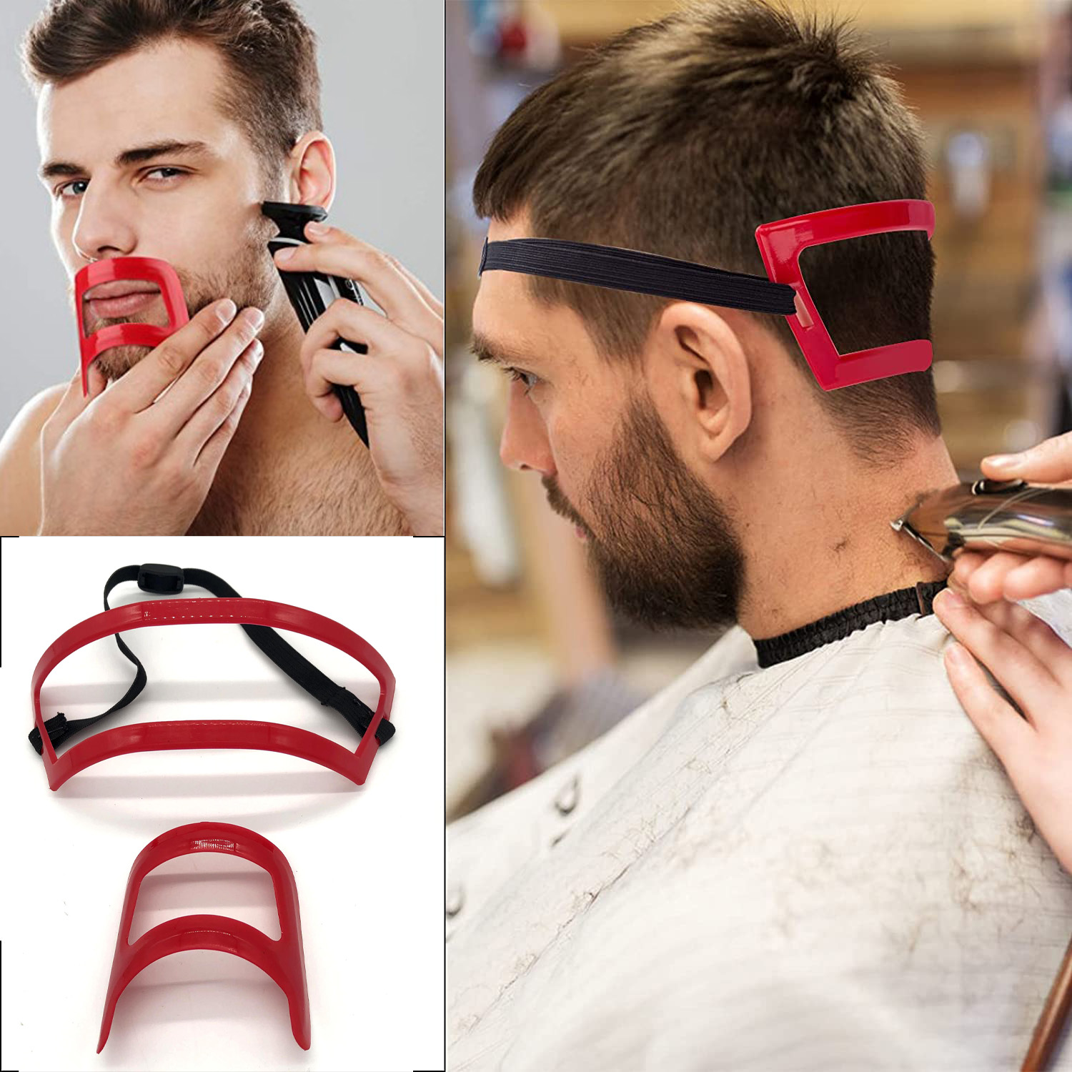 2/4 قطعة أمشاط اللحية الرجالية - مراجعة Beard Trimmer وسعره