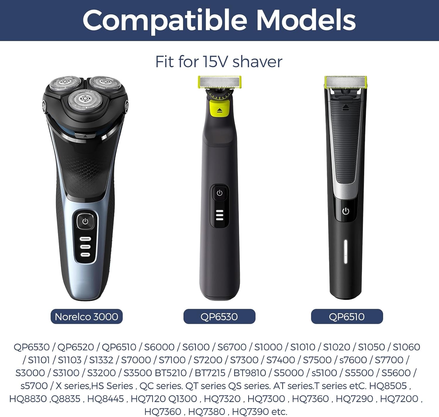 محول شحن ماكينة حلاقة HQ8505 ن - مراجعة Electric Shaver Rotary وسعره