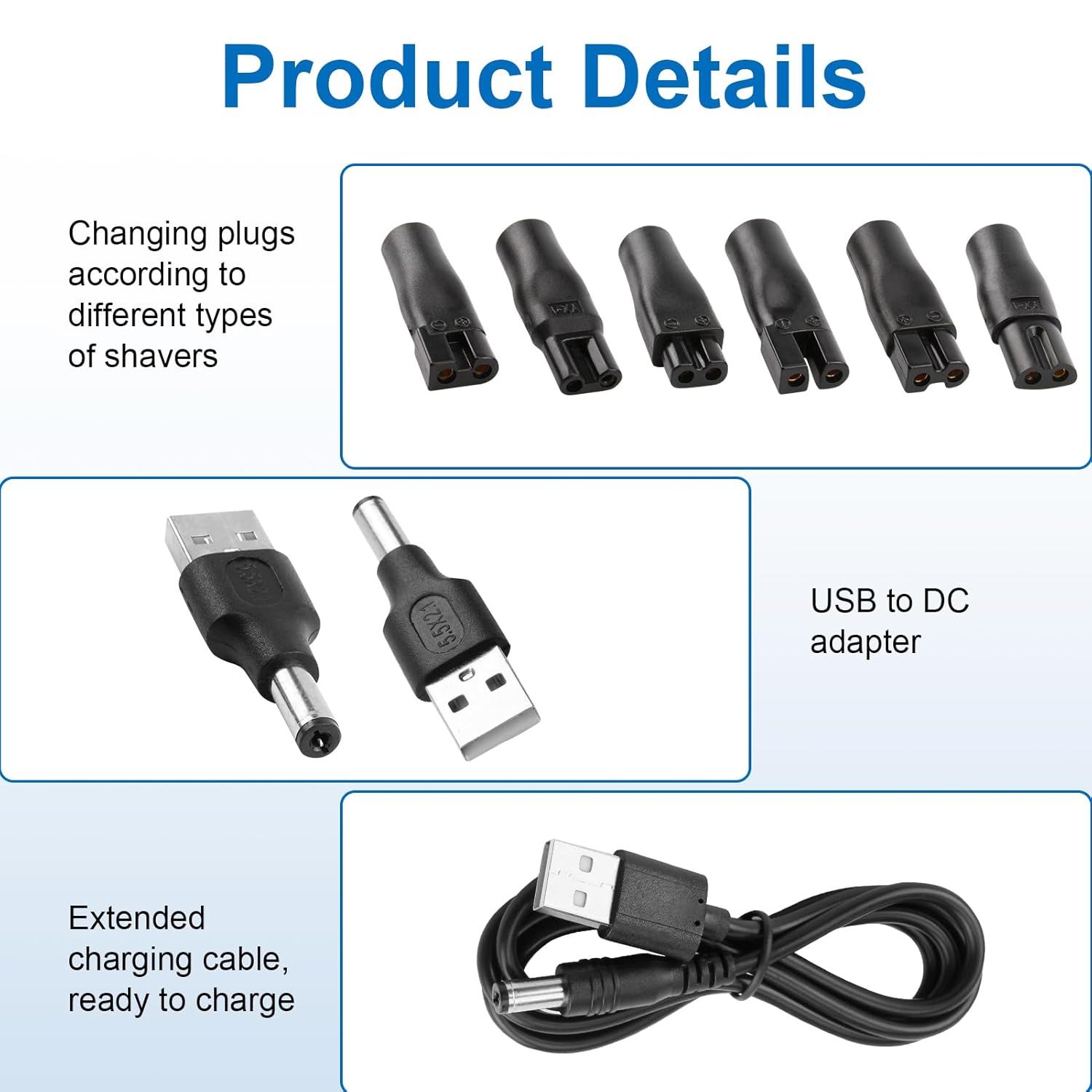 مجموعة شاحن USB بديلة من براند - مراجعة Beard Trimmer وسعره