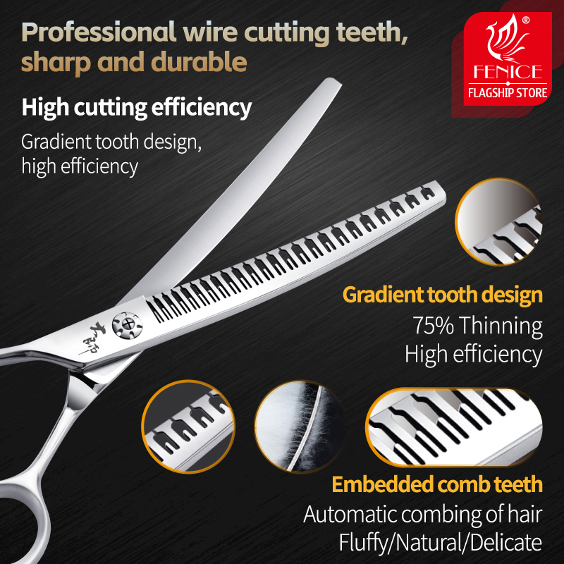 مقص Fenice الاحترافي لليد اليس - مراجعة Grooming Scissors وسعره