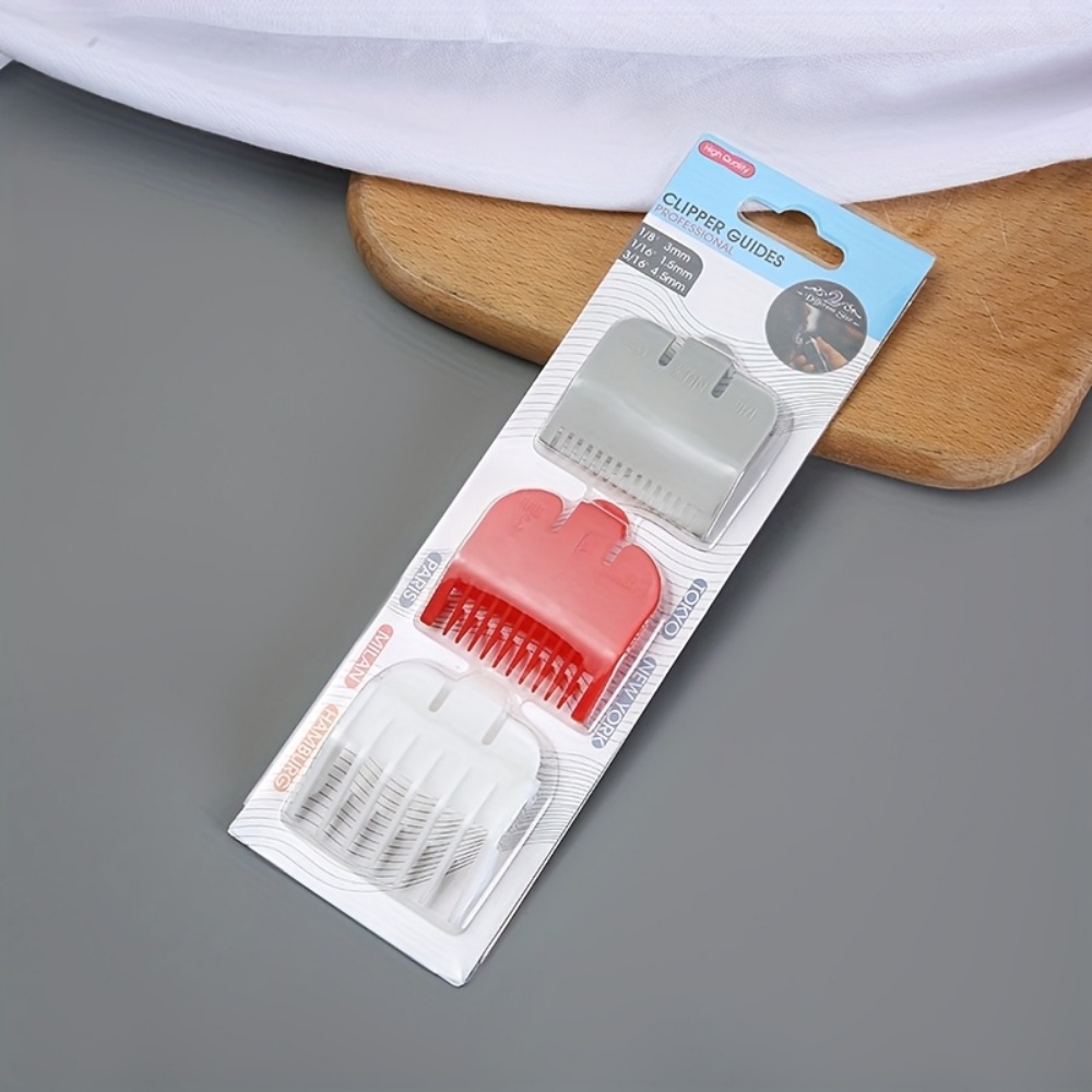 طقم من 3 قطع من أمشاط توجيه قص - مراجعة Hair Clipper وسعره