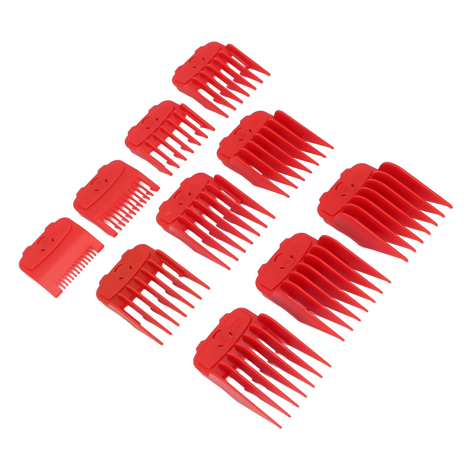 10 قطع من مشط التوجيه الاحتراف - مراجعة Hair Clipper وسعره