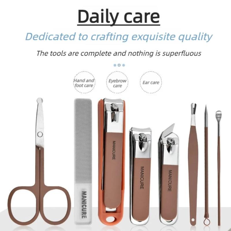 طقم العناية بالأظافر، مجموعة أ - مراجعة Mens Grooming Travel Kit وسعره