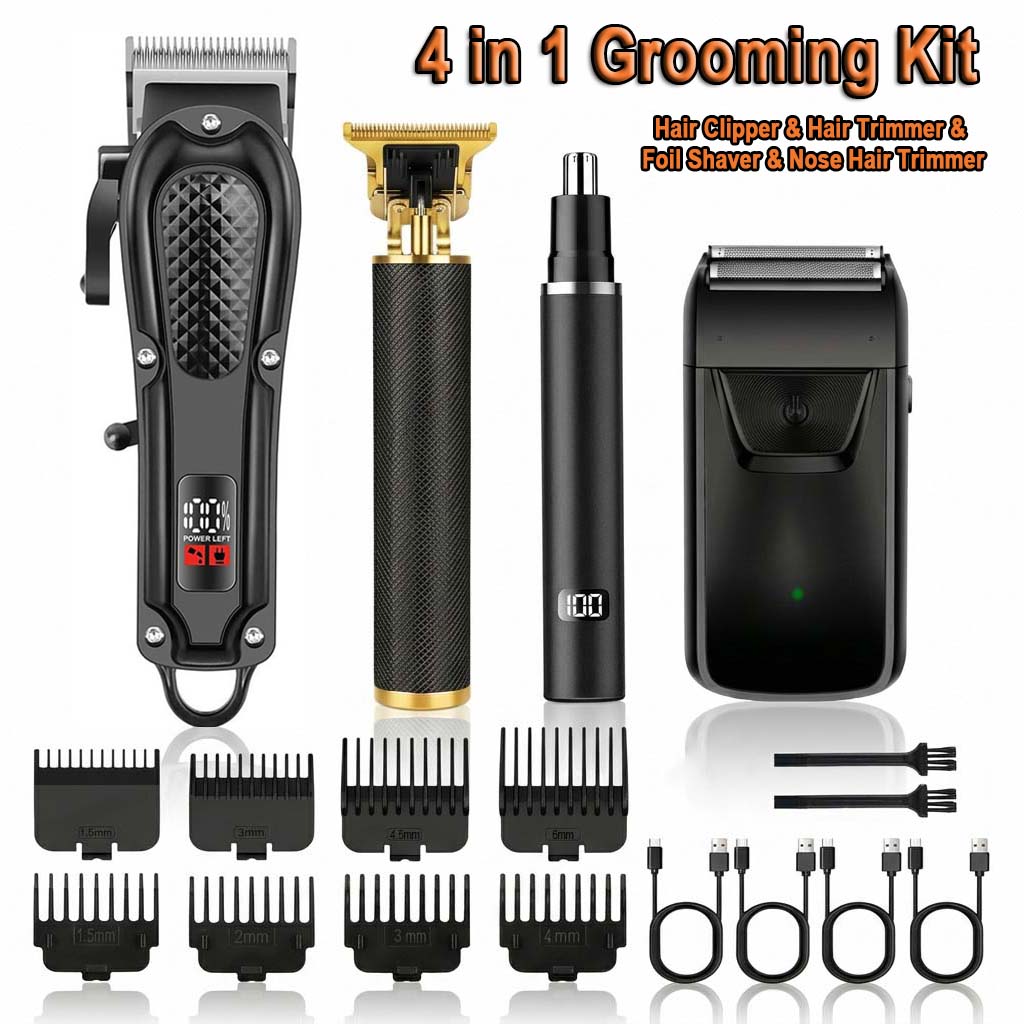 مجموعة أدوات حلاقة الشعر للرجا - مراجعة Electric Shaver Rotary وسعره