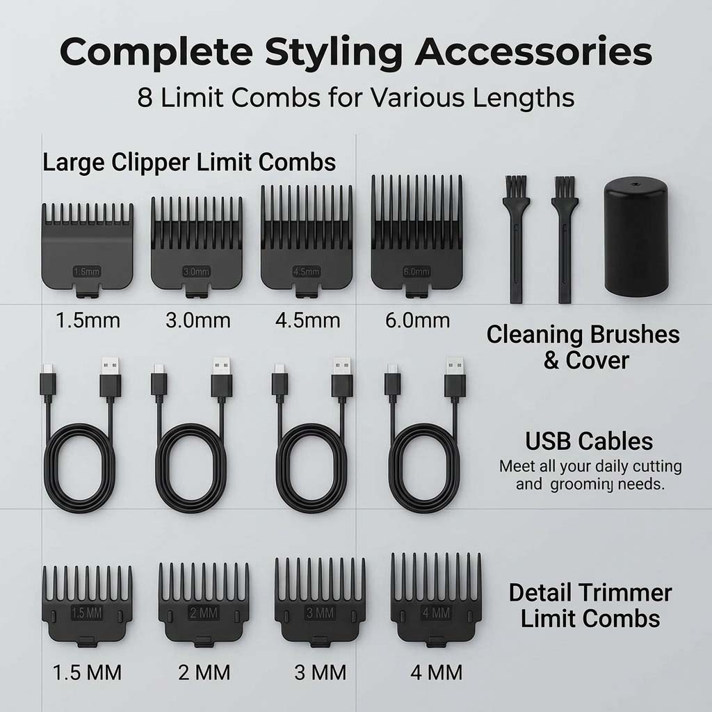 مجموعة أدوات حلاقة الشعر للرجا - مراجعة Electric Shaver Rotary وسعره