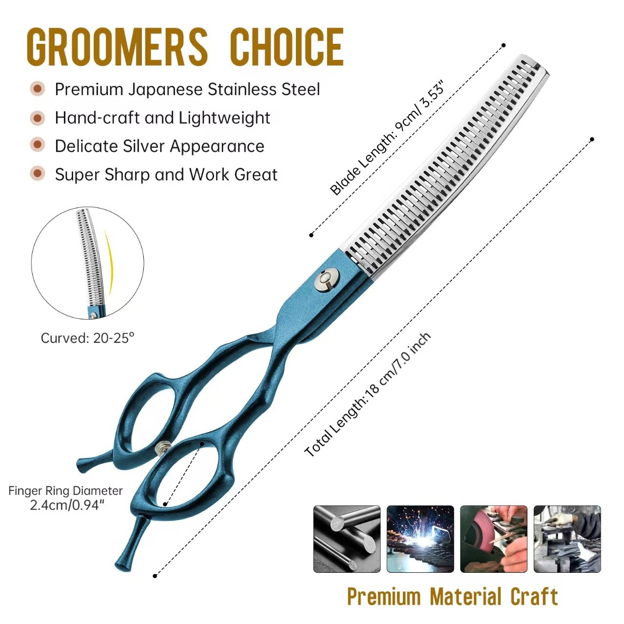 مقصات تجميل للكلاب من الفولاذ  - مراجعة Grooming Scissors وسعره