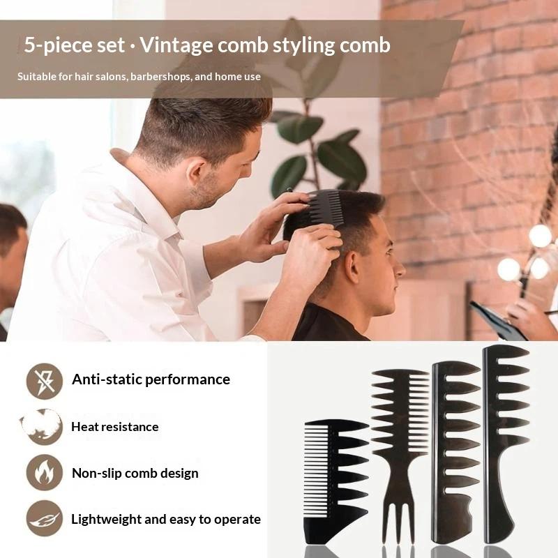 مجموعة جديدة من أمشاط تصفيف ال - مراجعة Men'S Grooming Hairstyles وسعره