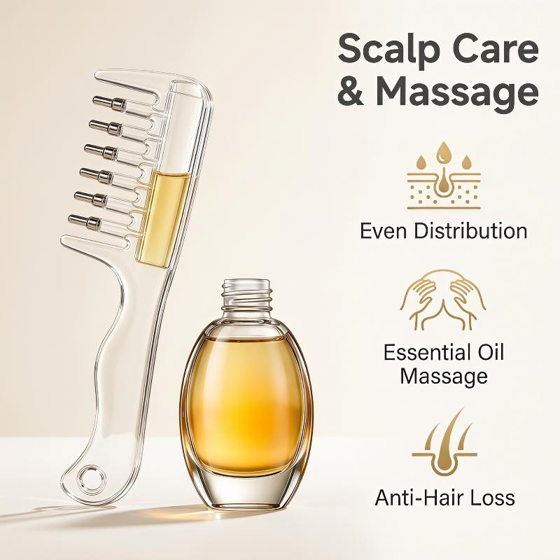 مشط تدليك للزيوت العطرية للجنس - مراجعة Beard Oil وسعره