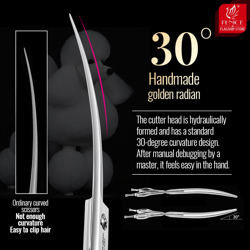 Fenice 6 // 6.5/7/7.5 بوصة الم - مراجعة Grooming Scissors وسعره